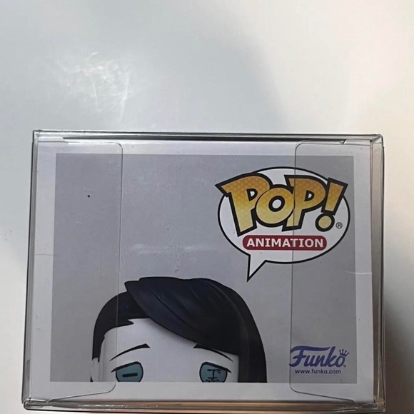 Funko Pop! Enmu Demon Slayer #1158 2022 SDCC San Diego Con Sticker! w/Protector - Picture 6 of 8